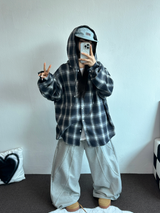 アウラ🌌セミバルーンワイドパンツ 🤎🖤🩶3カラー
