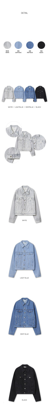 [PROMOTION] Washing denim trucker jacket (4color)