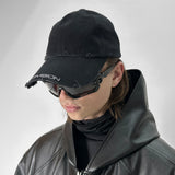DISTRESSED PLAIN CAP