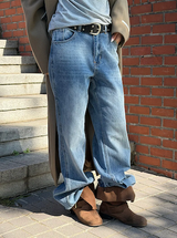 [Unisex] マックスダブルロングコート(2color)