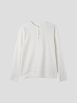 ヘンリーネック長袖Tシャツ 4色