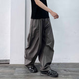Structural Pleated Drawstring Pants