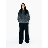 クラシックフーディー - Washed Black