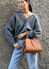ブラン ミディアム SUEDE CAMEL