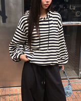 Fiction Stripe Hoodie