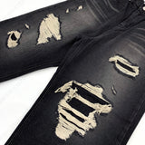 TR2438 Black Latex Denim (XS ~ L)