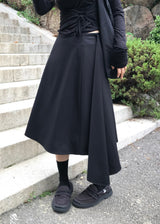 バックルレイヤースカート