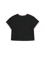 26SS WOMAN ACベアクロップリンガーTシャツ