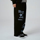 [UNISEX]NO-ESSAGES Training Pintuck Wide Pants
