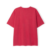 Flower Pigment Oversized Fit Short Sleeve
