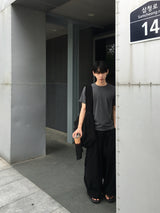 トーブ リネン カーゴ ワイド パンツ3C