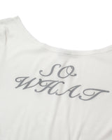 ソーワットロングスリーブTシャツ(WHITE)