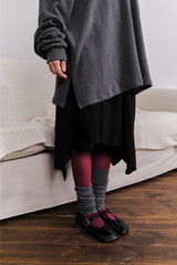 Chenille cutout midi skirt (2color)
