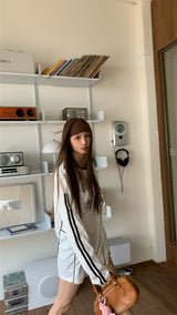 Uniform Boxy White Long Sleeve T-shirt