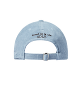 25FW ACベアコーデュロイポイントボールキャップ スカイブルー