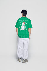 24FW スノーベア 半袖Tシャツ グリーン