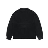 24FW ピクセルベアアートワークニット ブラック