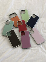 o.color mauve pink case (silver epoxy)