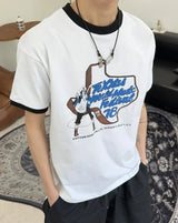 Aven Texas Ringer Short Sleeve Tee