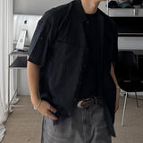 ASCLO Breeze Grid Roll Up Check Shirt (3color)