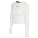 PRINT POINT RASHGUARD [WHITE]