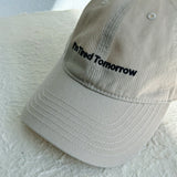 Lettering Embroidered Baseball Cap