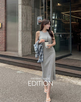 【MADE】Ribbed long dress