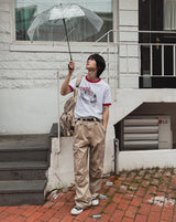 Mute Dyeing Wide Cargo Pants