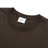 24FW UPSIDE DOWN BASIC LOGO SHORT SLEEVE T-SHIRT BROWN