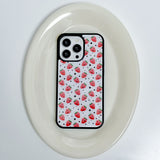 [MADE] Strawberry Star Glass Bumper iPhone Case