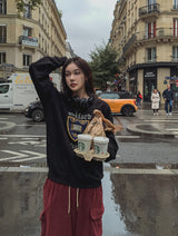 Oxford heavy pile sweatshirt