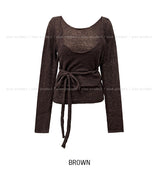 Popo Wool Layered Strap Knit