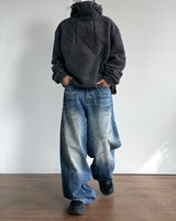 21 Patch Denim Pants