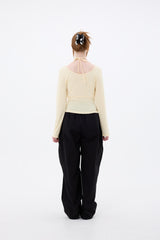 NEBULA LONG SLEEVE / YELLOW