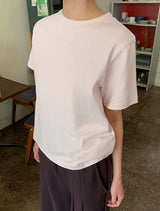 26SS★ [BAONHAUS] キンネイクーリングセミクロップ半袖Tシャツ