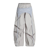 Owen Contrast Strap Wide Pants 233003958