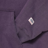 LOGO BADGE ZIP HOODIE