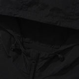 KIRSH PLAIN INCISION WOVEN WINDBREAKER [BLACK]