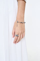 NO.577 [BURNISH] ROUND KEY HOLE RING