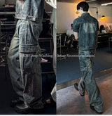 Plang Real Washing Cargo Denim