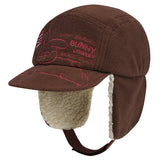 WITTY BUNNY FLEECE TROOPER HAT [BROWN]