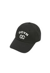OCYN BASIC 6 PANNEL CAP_BLACK