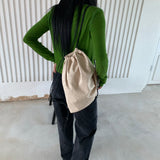 Wave string bag - IVORY