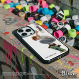 ヒップ ピクセル スケートボード エポキシ バンパー iPhone ケース