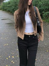 Buckle Leather Eyelet Daily Shoulder Bag