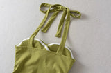 Lovely Halter Shirring Top 232292349