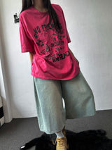 インダストリータトゥーグラフィックピグメントダイTシャツ 3カラー