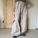 [MADE] Maxti Balloon Wide Two-Way String Back-banding Cotton Pants