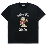 25FW ACベアウェルカムショートスリーブTシャツ ブラック