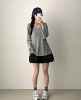 Line cover*pumpkin balloon miniskirt*pants